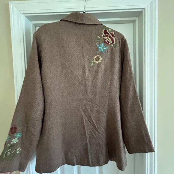 Coldwater Creek embroidered jacket - Picture 6 of 7